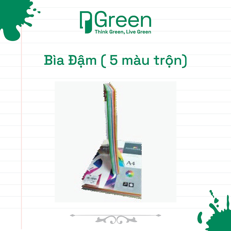 Bìa Đậm (5 màu trộn)