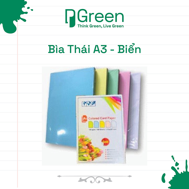 Bìa Thái A3 - Biển