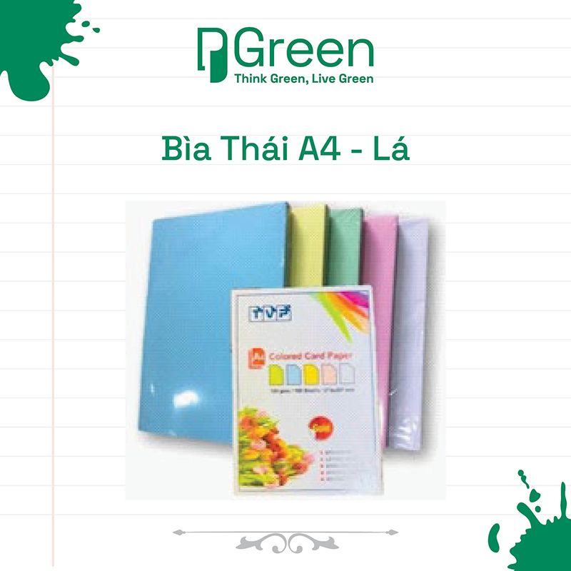 Bìa Thái A4 - Lá