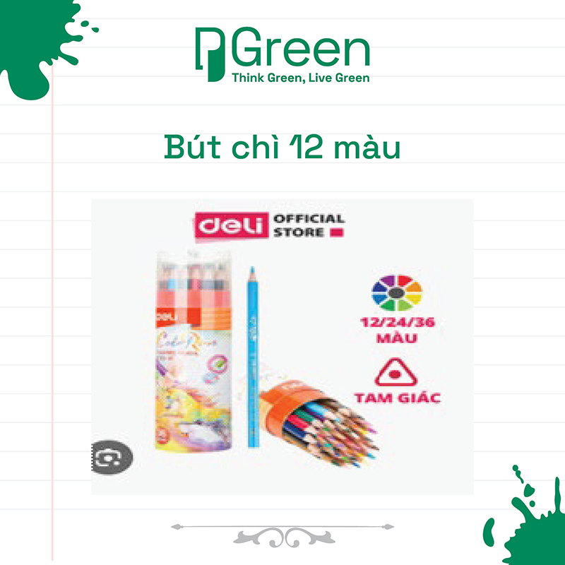 Bút chì 12 màu