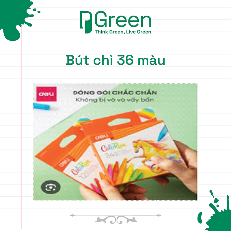 Bút chì 36 màu