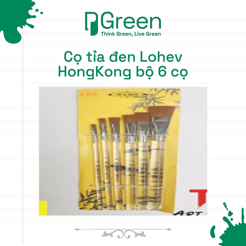 Cọ tỉa đen Lohev HongKong