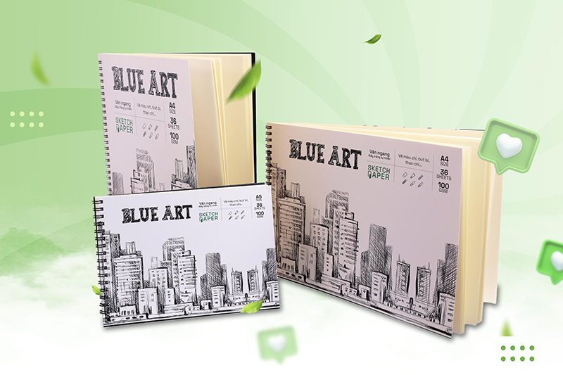 a book with drawings on it