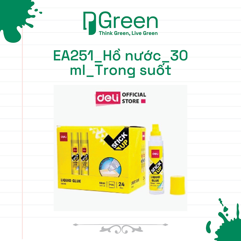 EA251_Hồ nước_30 ml_Trong suốt