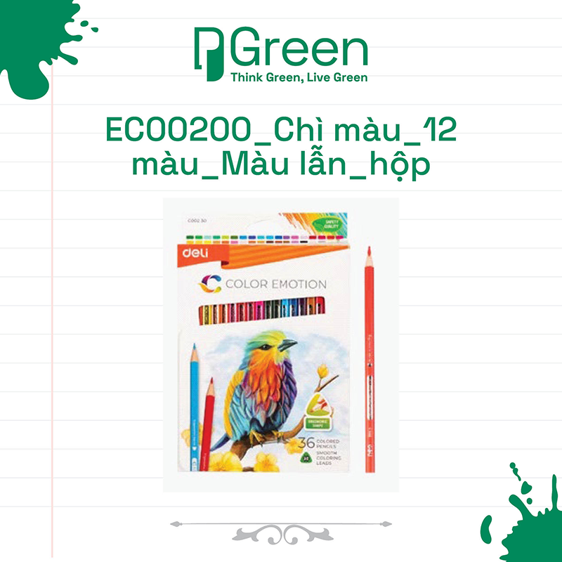 EC00200_Chì màu_12 màu_Màu lẫn_hộp