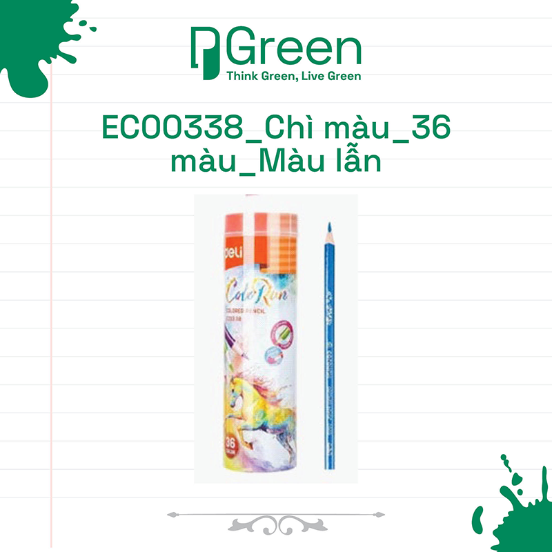 EC00338_Chì màu_36 màu_Màu lẫn