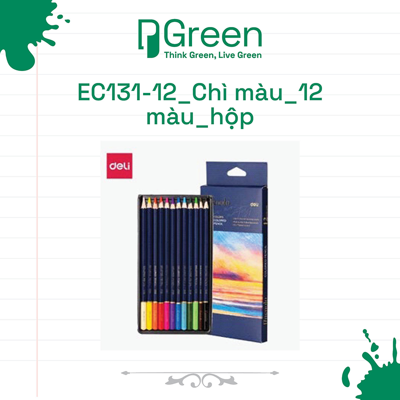 EC131-12_Chì màu_12 màu_hộp