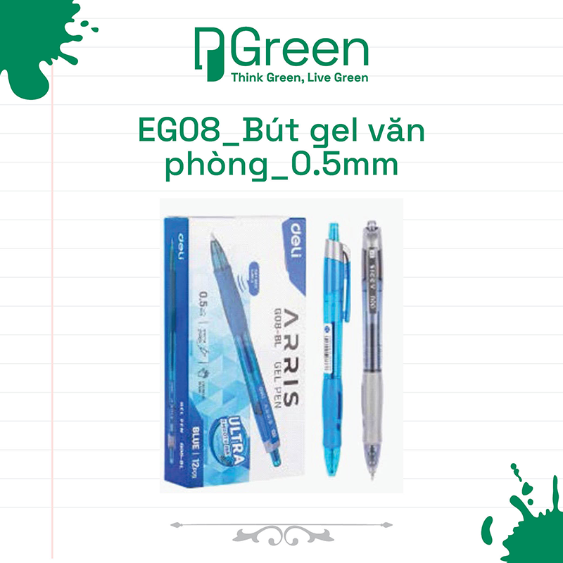 EG08_Bút gel văn phòng_0.5mm