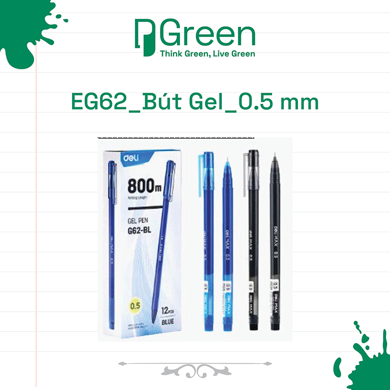 EG62_Bút Gel_0.5 mm