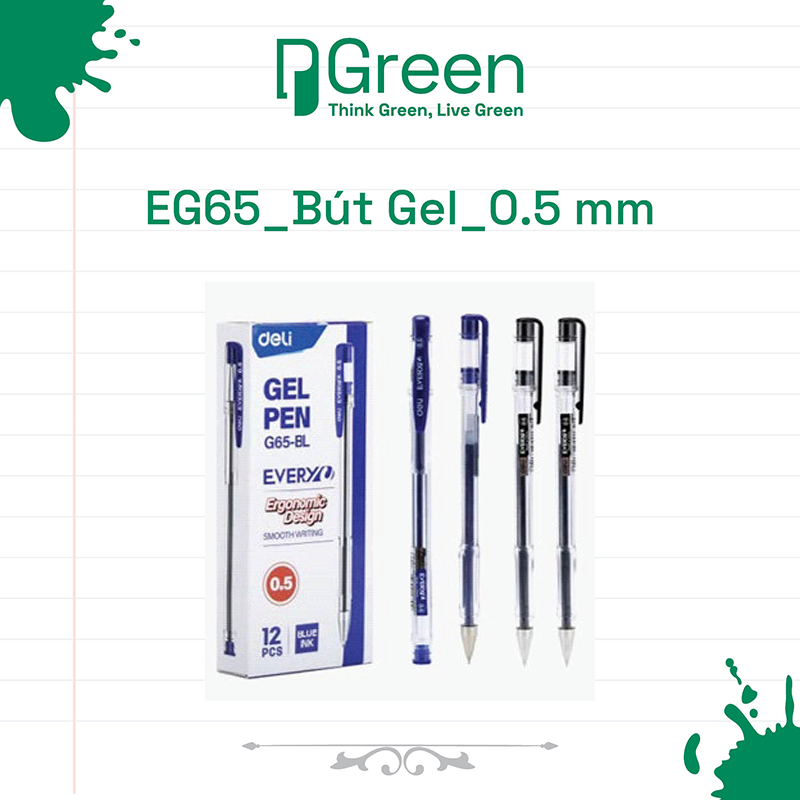 EG65_Bút Gel_0.5 mm