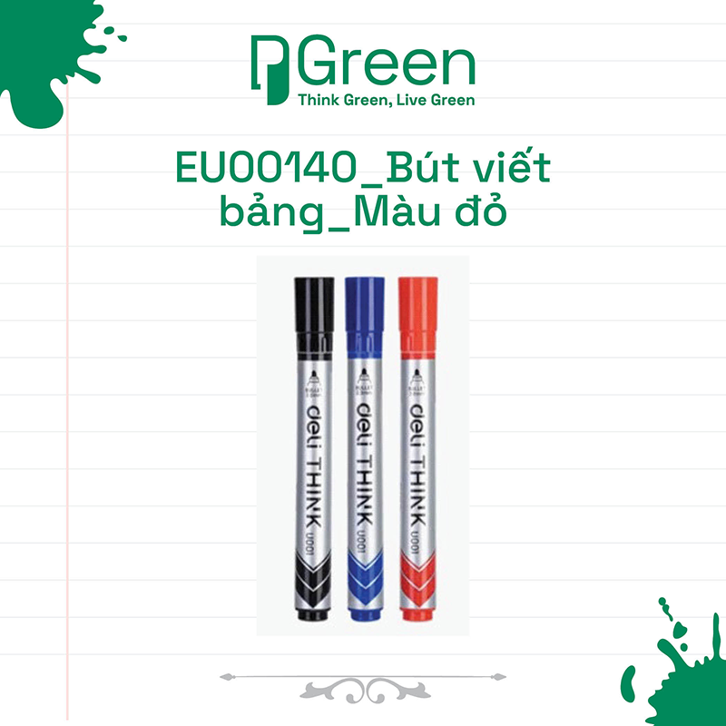 EU00140_Bút viết bảng_Màu đỏ