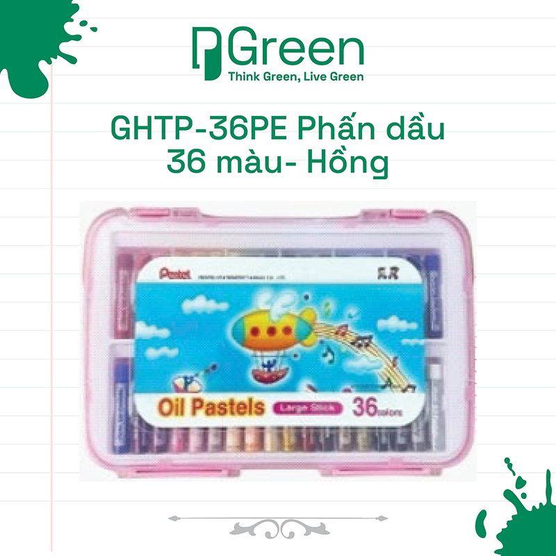 GHTP-36PE Phấn dầu 36 màu- Hồng