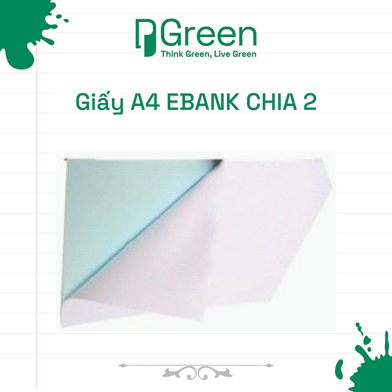 Giấy A4 EBANK CHIA 2