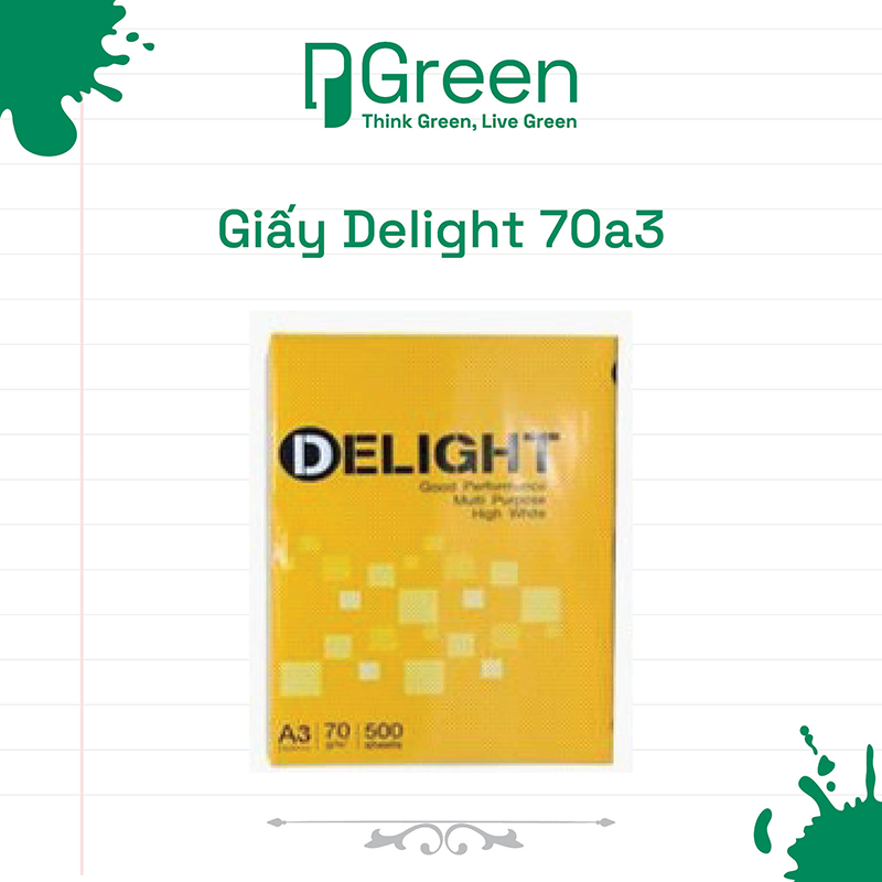 Giấy Delight 70a3