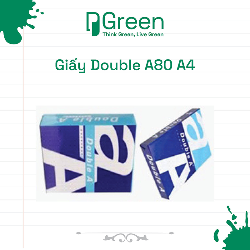 Giấy Double A80 A4