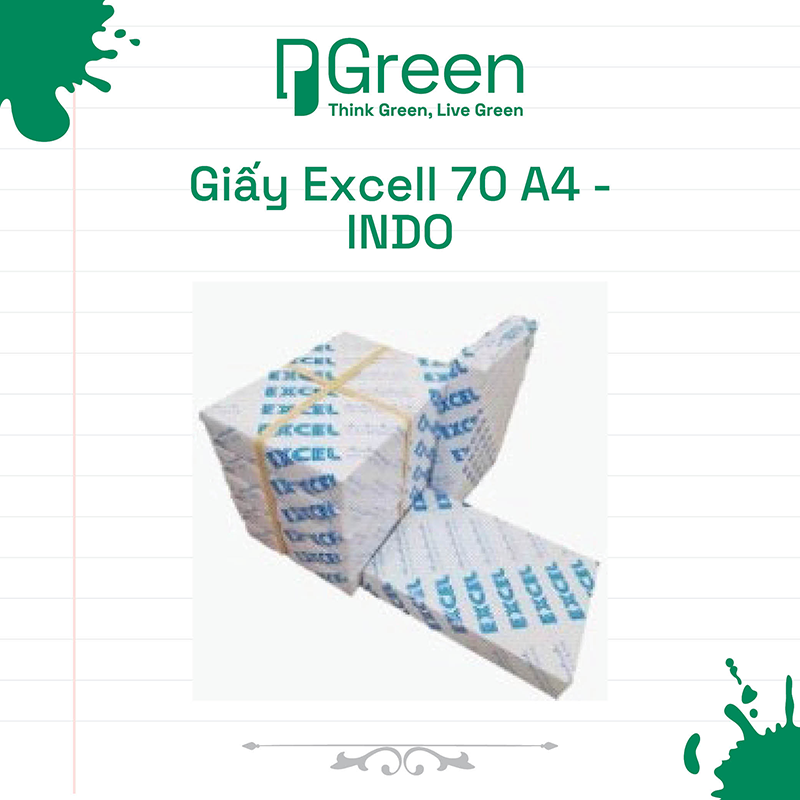 Giấy Excell 70 A4 - INDO