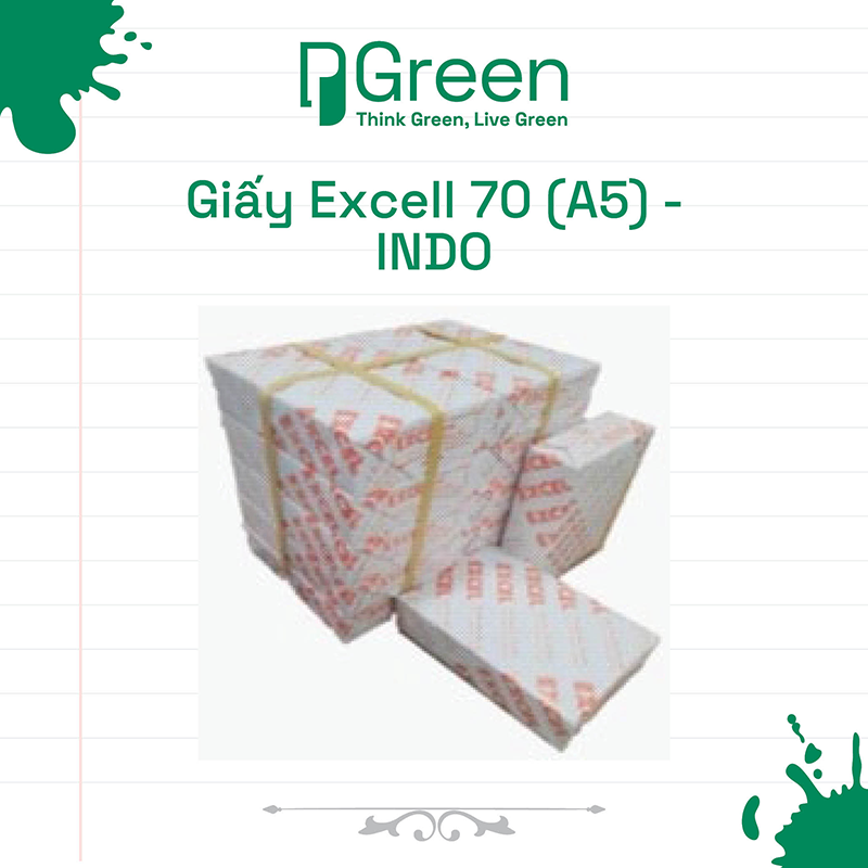 Giấy Excell 70 (A5) - INDO