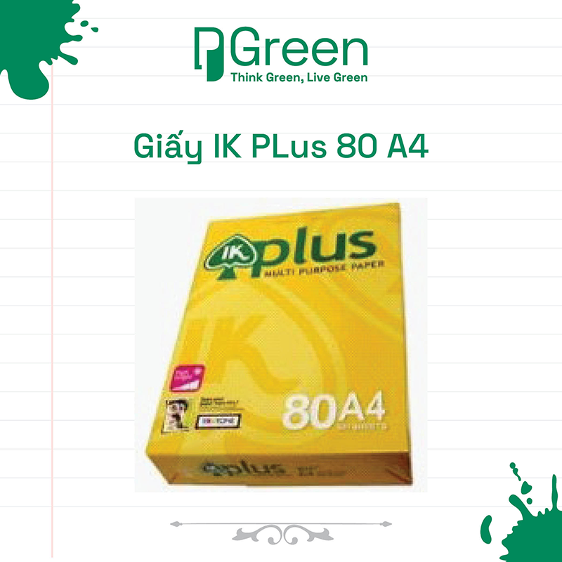 Giấy IK PLus 80 A4