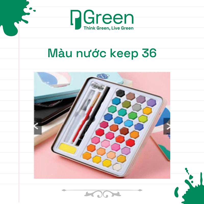 Màu nước keep 36
