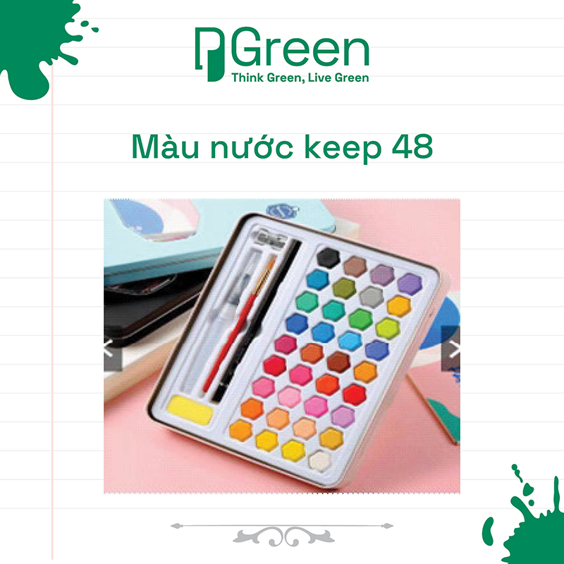 Màu nước keep 48
