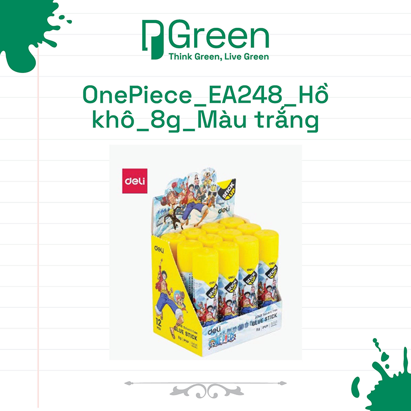 OnePiece_EA248_Hồ khô_8g_Màu trắng