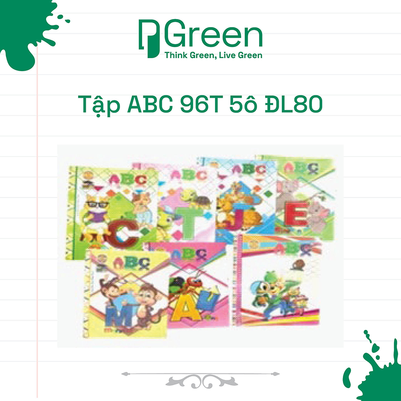 Tập ABC 96T 5ô ĐL80